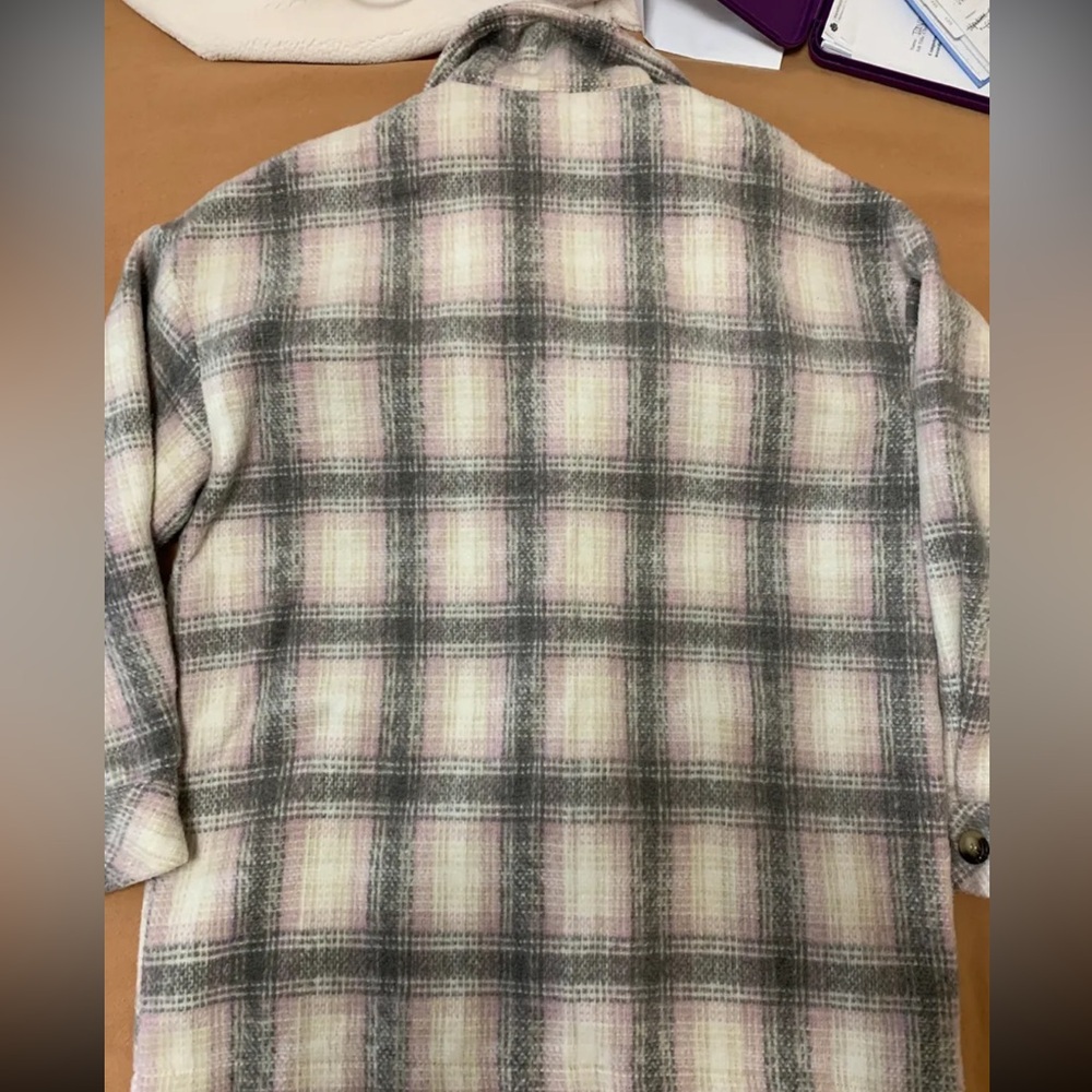 Flannel Shacket Jacket - Picture 4 of 4
